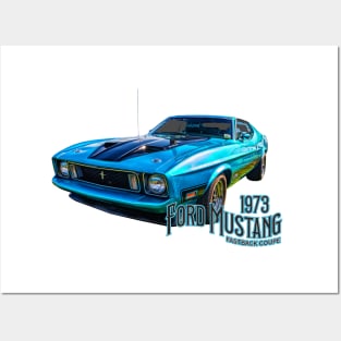 1973 Ford Mustang Fastback Coupe Posters and Art